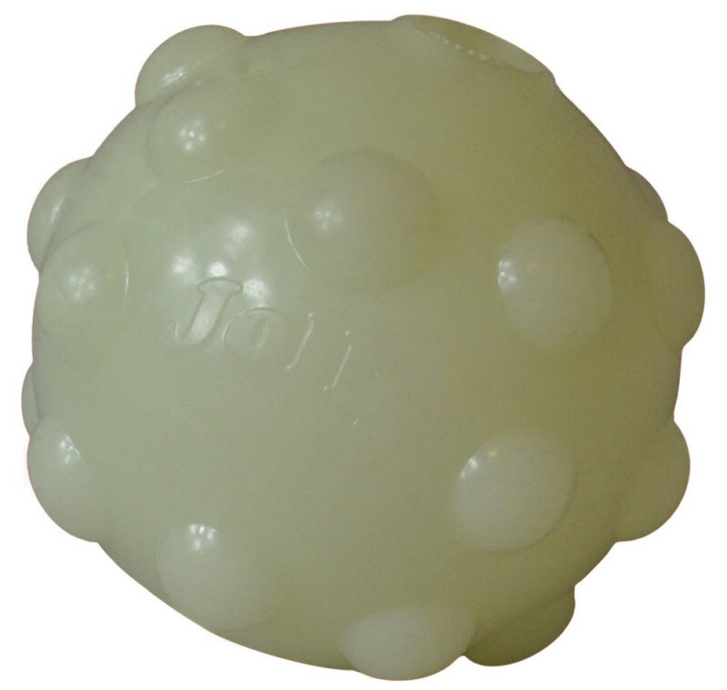 Jolly Pets (Джоллі Петс) JUMPER GLOW – Іграшка-м'яч для ласощів Джампер для собак, що світиться (7,5 см) в E-ZOO