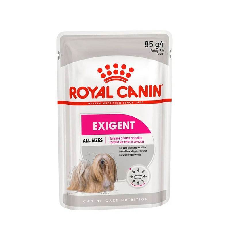 Royal Canin (Роял Канин) Exigent – Влажный корм с курицей для взрослых собак всех размеров, привередливых к питанию (паштет)