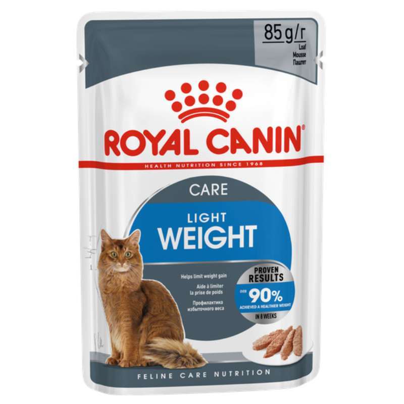 Royal Canin (Роял Канин) Light Weight Care Loaf – Влажный корм с мясом для снижения веса у взрослых котов (паштет) (85 г) в E-ZOO