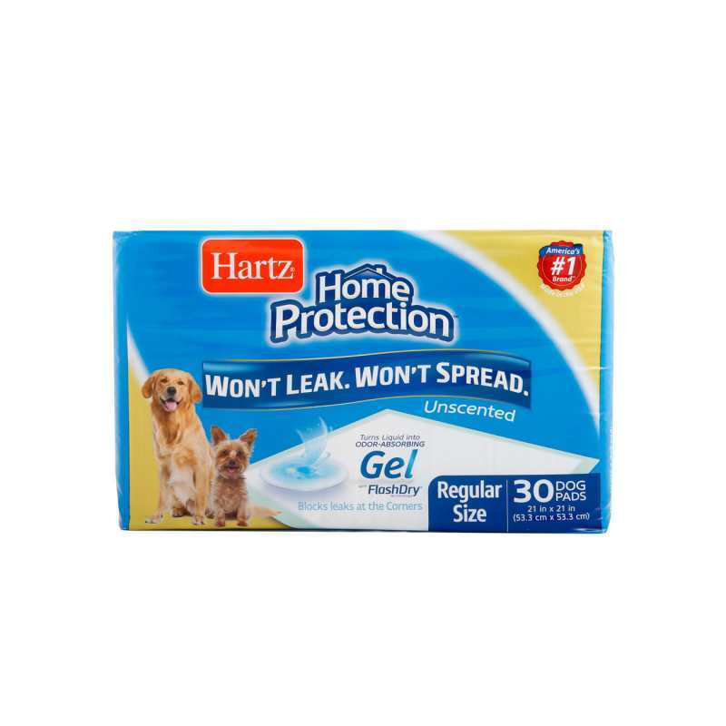 Hartz (Хартц) Home Protection Training Pads - Абсорбуючі пелюшки для собак (53х53 см / 50 шт.) в E-ZOO
