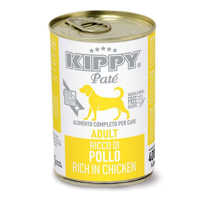 Kippy (Киппи) Pate Dog Adult Chicken - Влажный корм с курицей для взрослых собак всех пород (паштет) (400 г) в E-ZOO