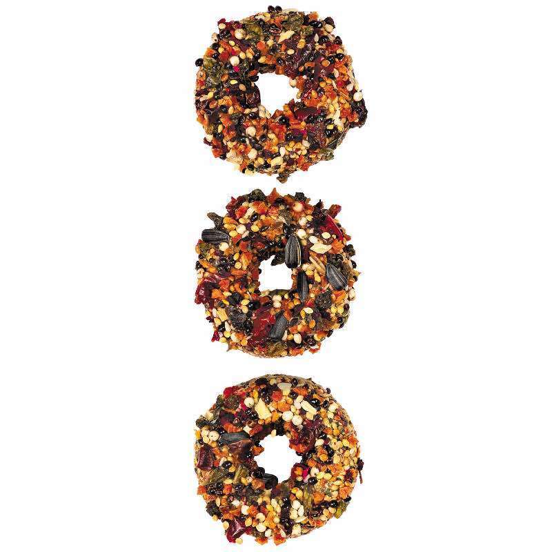 Special One (Спешл Ван) Donuts - Пончики "Паприка, морква, кунжут" для декоративних птахів (60 г) в E-ZOO
