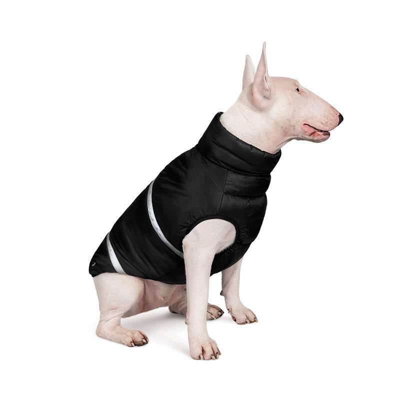 Pet Fashion (Пет Фешн) Big Boss – Жилет для собак со светоотражателями (чёрный) (2XL (43-46 см)) в E-ZOO