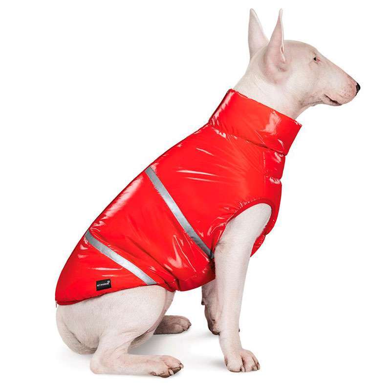 Pet Fashion (Пет Фешн) Big Boss – Жилет для собак со светоотражателями (красный) (2XL (43-46 см)) в E-ZOO
