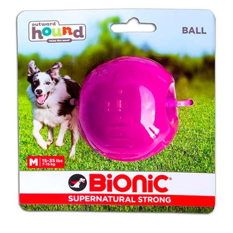 Bionic (Бионик) Opaque Ball – Игрушка суперпрочная Опак Болл с нишей для лакомств для собак (6 см) в E-ZOO