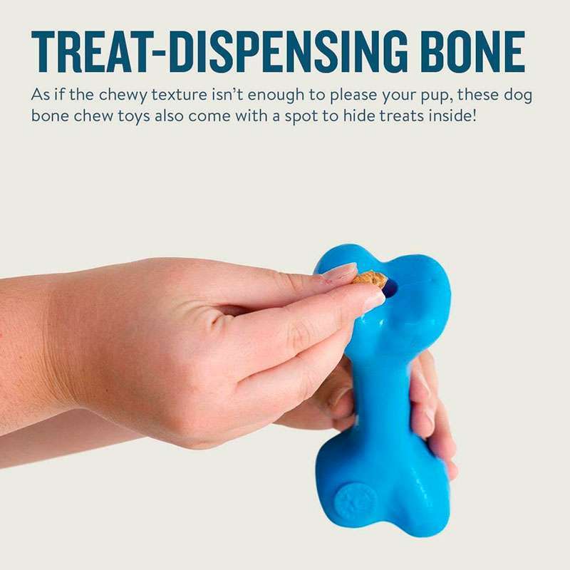 Planet Dog (Планет Дог) Orbee-Tuff Tug Bone – Игрушка суперпрочная Орби Боун кость для собак (12 см) в E-ZOO
