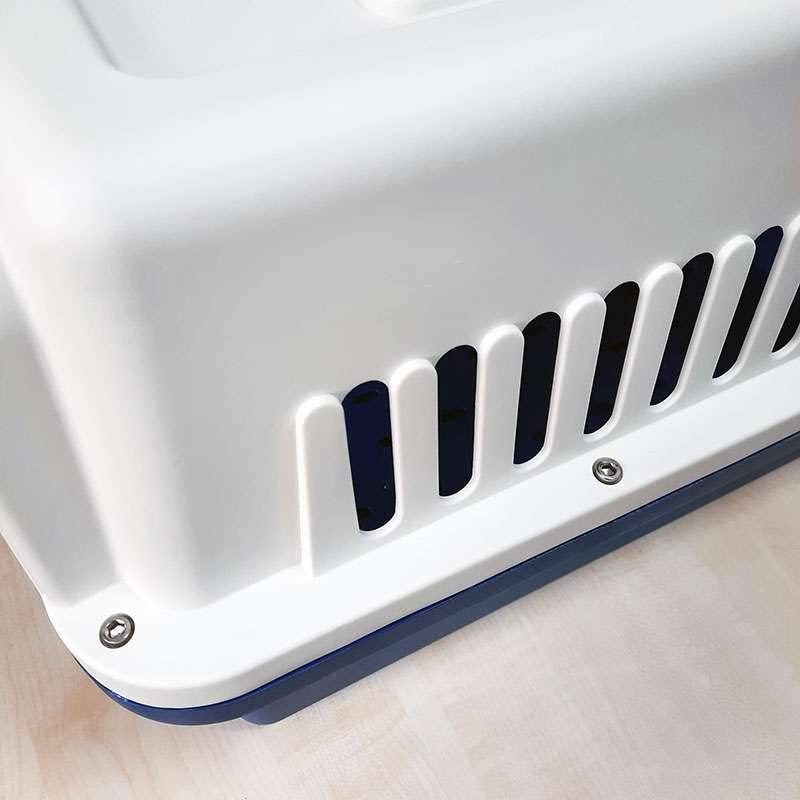 Nunbell (Нанбел) Pet Carrier IATA Size 2 - Пластикова переноска для собак вагою до 15 кг із залізними дверима, що відповідає стандартам IATA (56х37х35 см) в E-ZOO