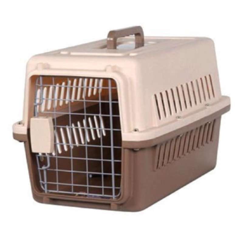 Nunbell (Нанбел) Pet Carrier IATA Size 3 - Пластикова переноска для собак вагою до 20 кг із залізними дверима, що відповідає стандартам IATA (65х47х46 см) в E-ZOO