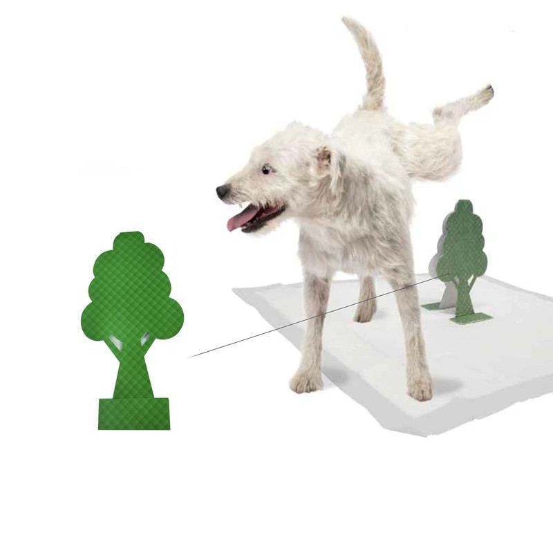 M-Pets (М-Петс) Pee Pee Tree Training Pads - Приучающие пеленки с деревцем для собак (60х60 см / 15 шт.) в E-ZOO