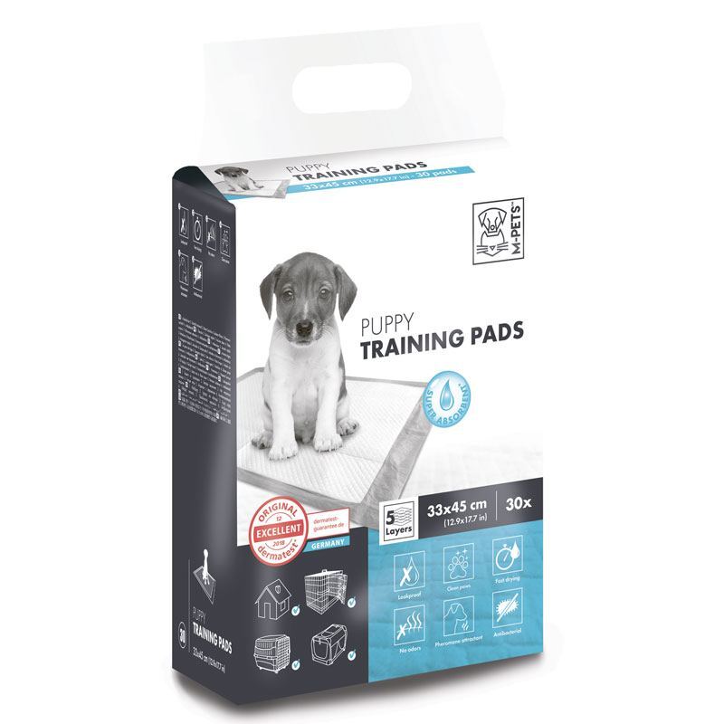 M-Pets (М-Петс) Puppy Training Pads – Пелюшки для привчання цуценят до туалету (45х33 см / 30 шт.) в E-ZOO