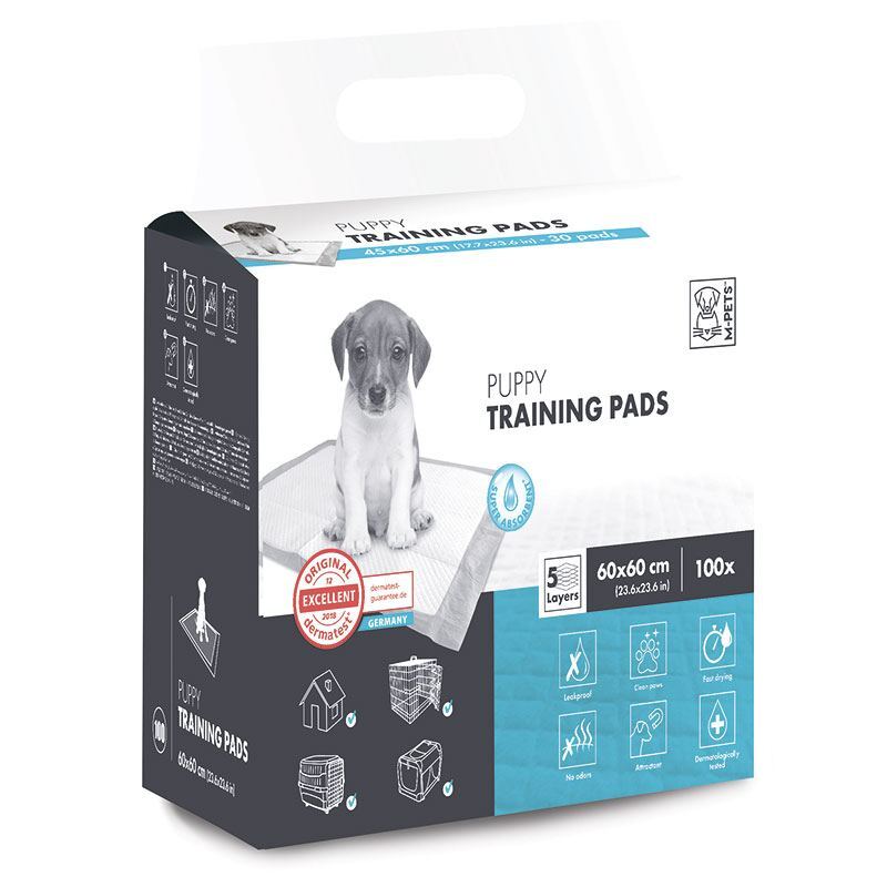 M-Pets (М-Петс) Puppy Training Pads – Пелёнки для приучения щенков к туалету (45х33 см / 30 шт.) в E-ZOO