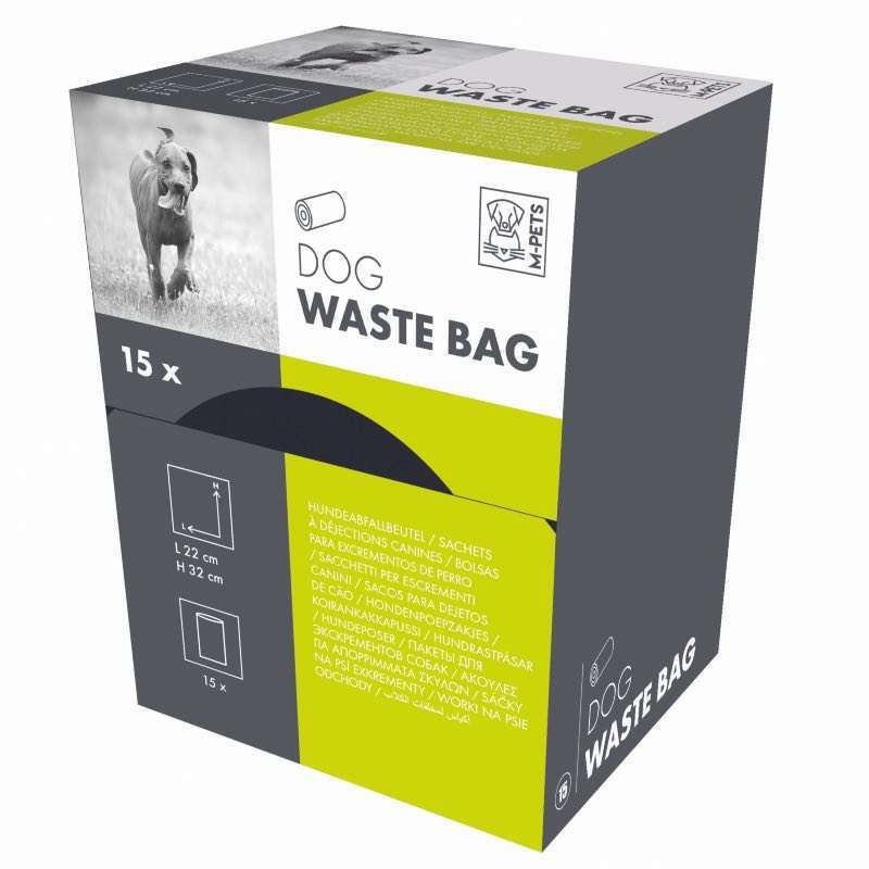 M-Pets (М-Петс) Display with Dog Waste Bags - Бокс с гипоаллергенными пакетами для собачих отходов (64х15 шт.) в E-ZOO