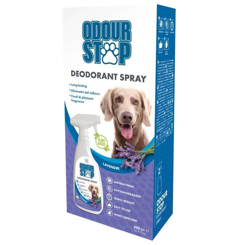 M-Pets (М-Петс) Odour Stop Deodorant Spray Lavender - Спрей для видалення запаху тварин з ароматом лаванди (500 мл) в E-ZOO