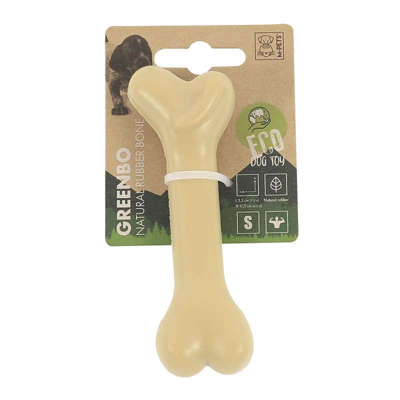 M-Pets (М-Петс) Greenbo Natural Rubber Bones – Игрушка жевательная из натурального каучука для собак (L) в E-ZOO