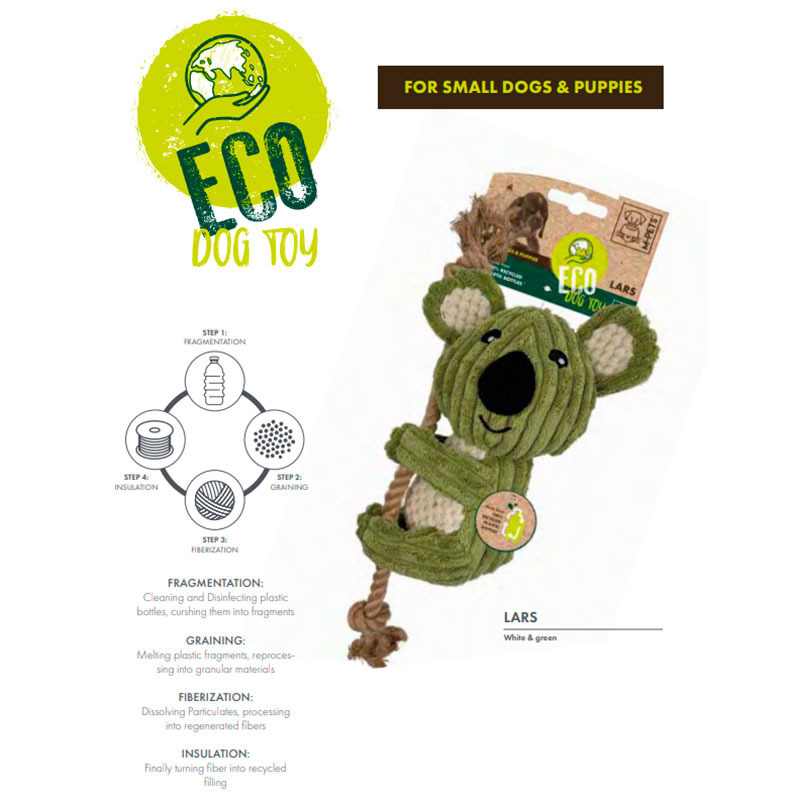 M-Pets (М-Петс) Lars Eco Dog Toys – Еко-іграшка Ларс для собак (34x11x7 см) в E-ZOO
