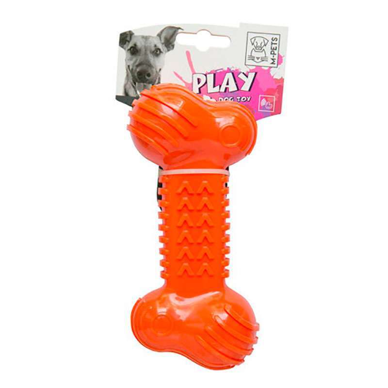 M-Pets (М-Петс) Play Dog Funbone – Іграшка жувальна Фанбон для собак (18х8х5 см) в E-ZOO