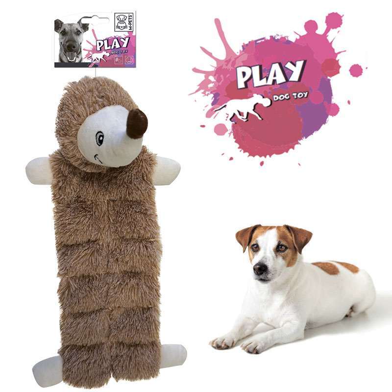 M-Pets (М-Петс) Play Dog Alphonso Squeaker – Іграшка м'яка Альфонсо, що пищить, для собак (43х20х15 см) в E-ZOO