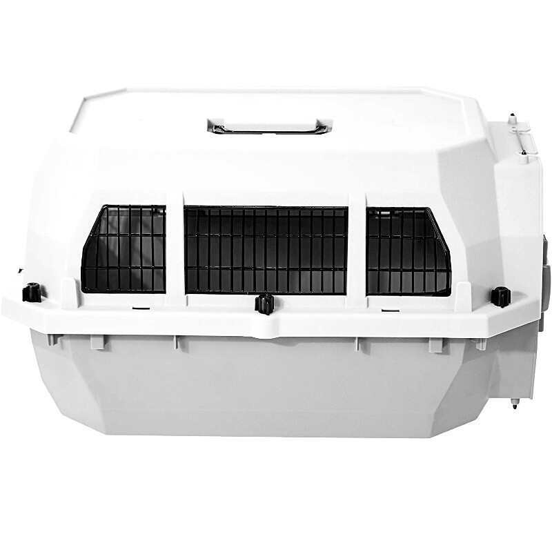 M-Pets (М-Петс) Transit Dog Carrier Metal Frame Window IATA - Переноска з металевими гратами на вікнах, що відповідає стандартам IATA, для собак та котів вагою до 11,4 кг. (60х40х33 см) в E-ZOO