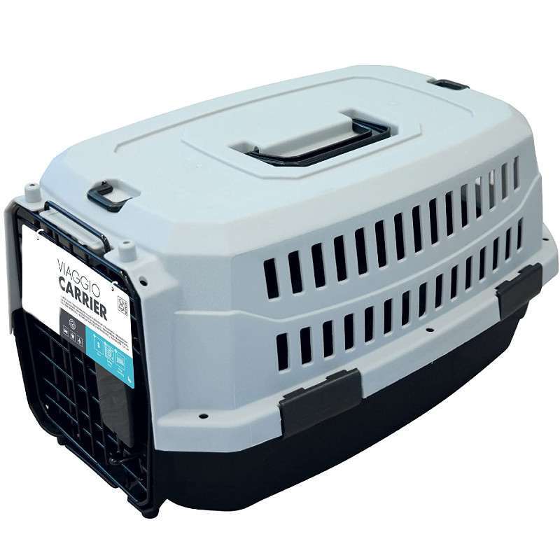 M-Pets (М-Петс) Viaggio Carrier-M IATA - Пластикова переноска, що відповідає стандартам IATA для собак вагою до 16 кг (68х47,6х42 см) в E-ZOO
