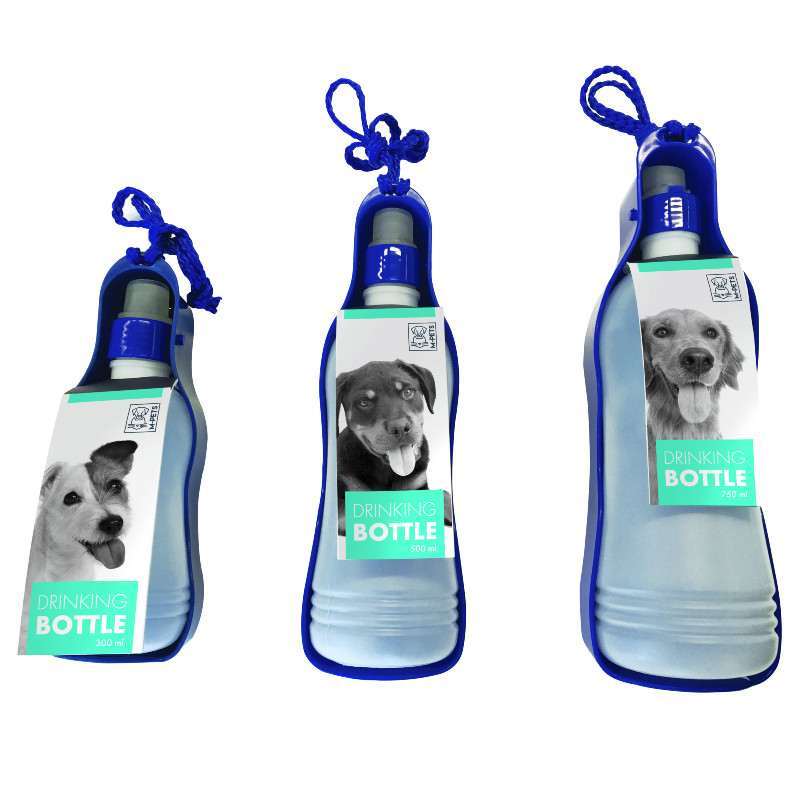 M-Pets (М-Петс) Dog Drinking Bottle - Бутылка-поилка дорожная для собак (500 мл) в E-ZOO