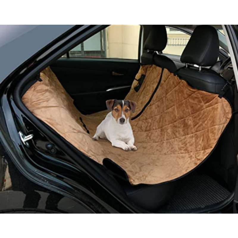 M-Pets (М-Петс) Cappuccino Blanket - Захисна підстилка на заднє сидіння автомобіля (1,4х1,42 м) в E-ZOO
