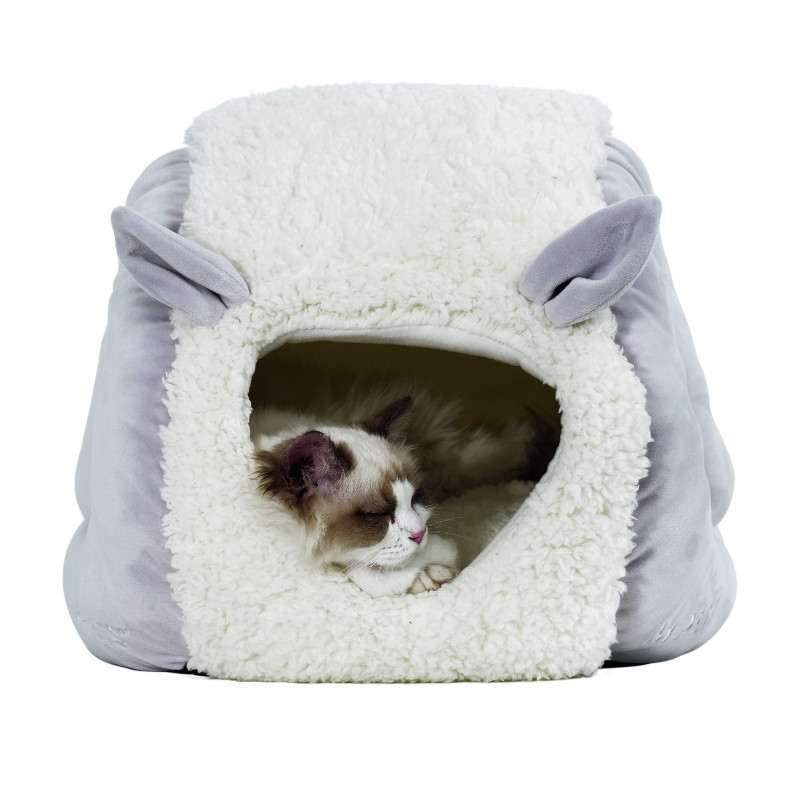 M-Pets (М-Петс) Dolly Eco Bed – Еко-будиночок для котів та собак малих порід (47х35х30 см) в E-ZOO