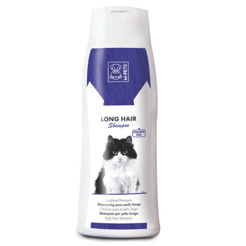 M-Pets (М-Петс) Long Hair Cat Shampoo - Шампунь для котов с длинной шерстью на всех этапах жизни (250 мл) в E-ZOO
