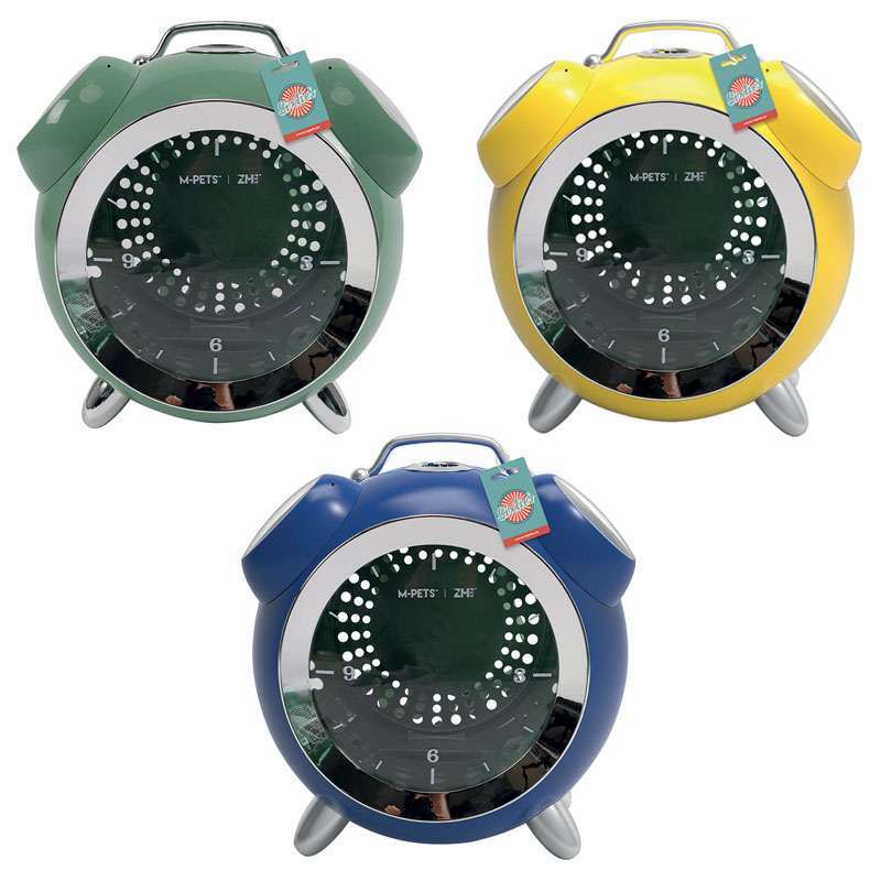 M-Pets (М-Петс) Sixties Clock Pet Carrier – Переноска-рюкзак Годинник для котів та собак дрібних порід (40х44х26 см) в E-ZOO