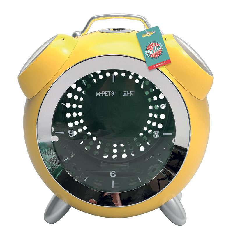 M-Pets (М-Петс) Sixties Clock Pet Carrier – Переноска-рюкзак Годинник для котів, собак дрібних порід і гризунів (40х44х26 см) в E-ZOO