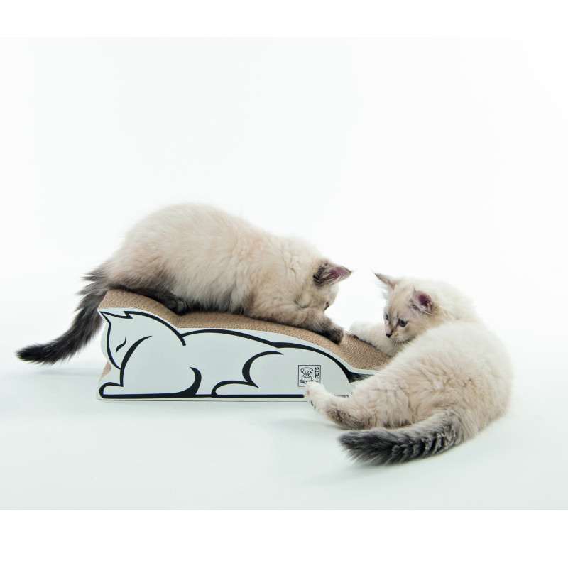 M-Pets (М-Петс) Baltimore Scratch Board - Картонная волнообразная когтеточка для котов (45х19,5х13 см) в E-ZOO