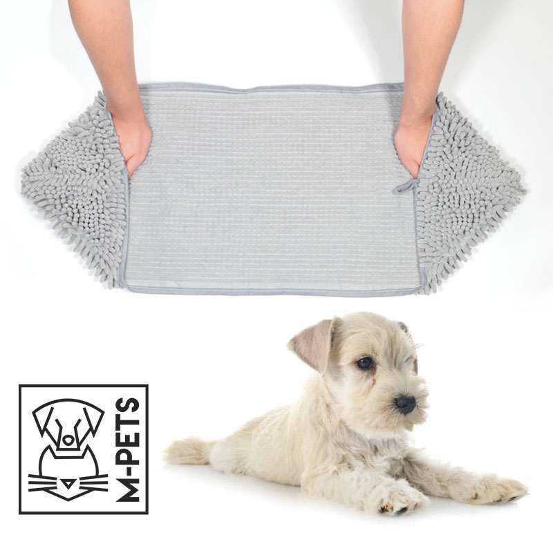 M-Pets (М-Петс) Microfiber Towel – Рушник з мікрофібри для купання собак, котів та інших тварин (35х80 см) в E-ZOO