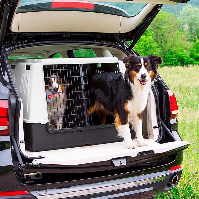 Ferplast (Ферпласт) Atlas Car Maxi - Переноска для перевезення собак в автомобілі вагою до 60 кг (100x80x71 см) в E-ZOO