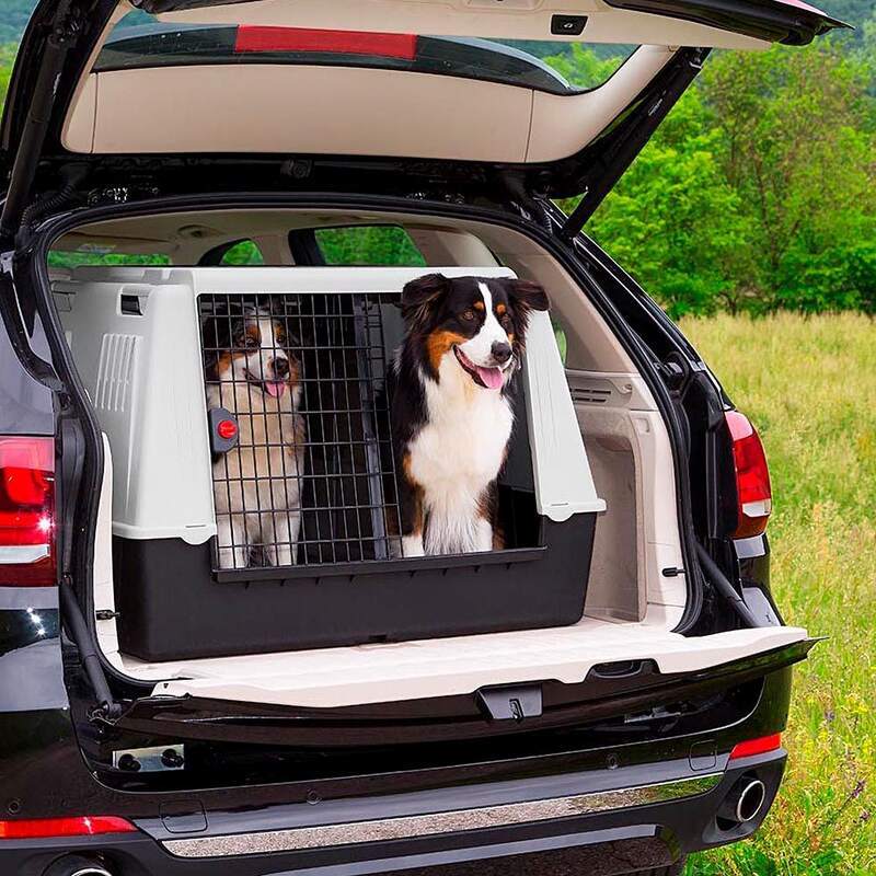 Ferplast (Ферпласт) Atlas Car Maxi - Переноска для перевозки собак в автомобиле весом до 60 кг (100x80x71 см) в E-ZOO