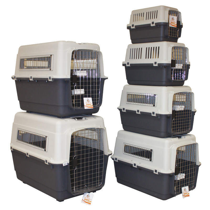 CROCI (Крочи) Vagabond 3 IATA - Переноска для котов и собак весом до 11,5 кг, соответствующая стандартам IATA (61x40x40,5 см) в E-ZOO