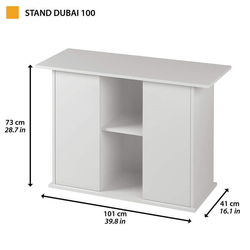 Ferplast (Ферпласт) Stand Dubai 100 - Подставка-тумба для стеклянных аквариумов (101x41х73 см) в E-ZOO