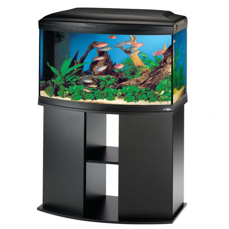 Ferplast (Ферпласт) Stand Cayman 80 Scenic - Подставка-тумба для стеклянного панорамного аквариума (81x46x73 см) в E-ZOO