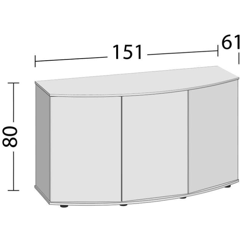 Juwel (Ювель) Cabinet SBX Vision 450 - Подставка под аквариум (151x61x81 см) в E-ZOO