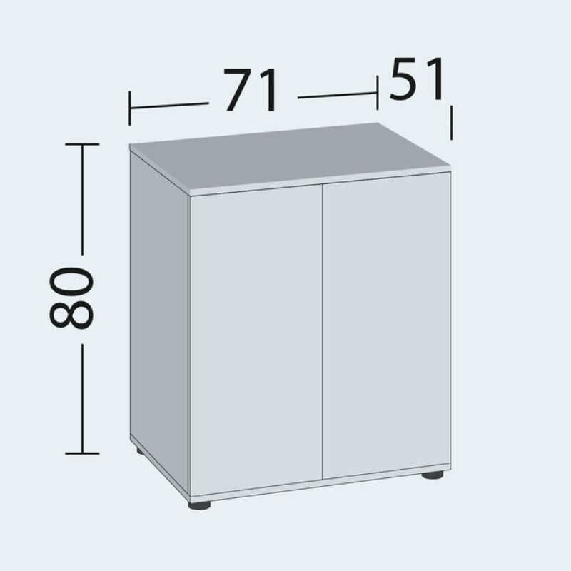 Juwel (Ювель) Cabinet SBX Lido 200 - Подставка-тумба под аквариум (71x51x80 см) в E-ZOO