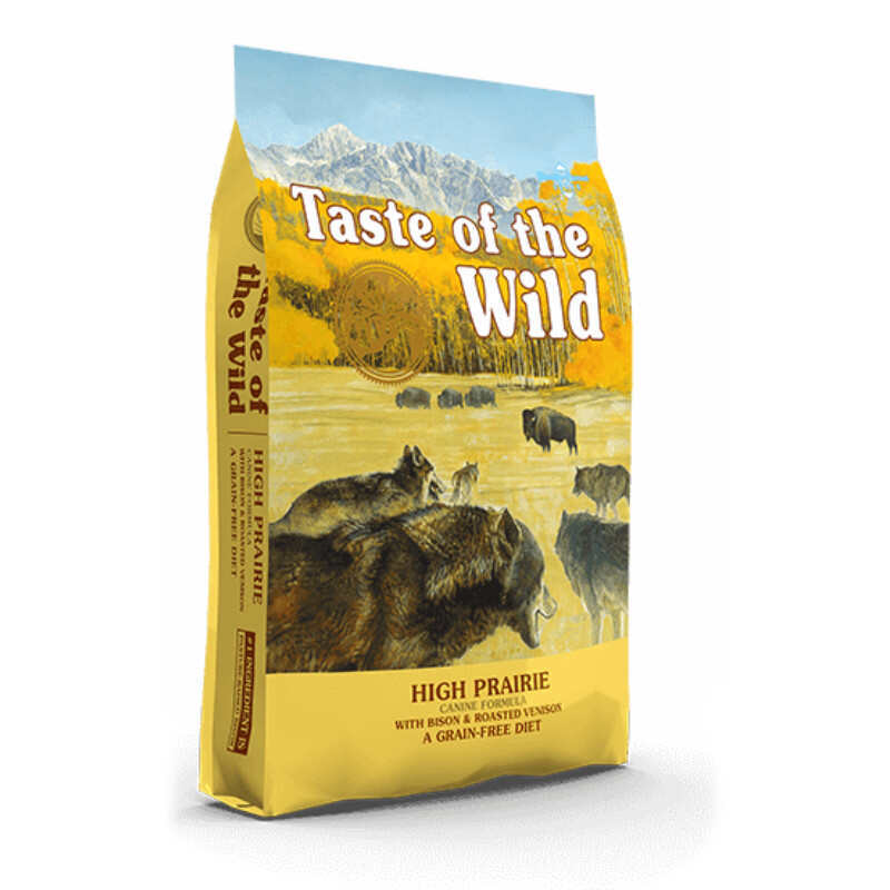 Taste of the Wild (Тейст оф зе Вайлд) High Prairie Canine Formula - Сухой корм с олениной и мясом бизона для взрослых собак (5,6 кг) в E-ZOO