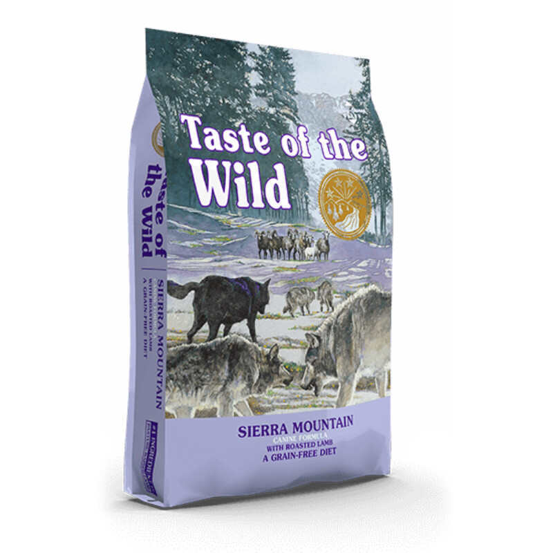 Taste of the Wild (Тейст оф зе Вайлд) Sierra Mountain Canine Formula - Сухий корм із запеченим м'ясом ягняти для собак різних порід на всіх стадіях життя (5,6 кг) в E-ZOO