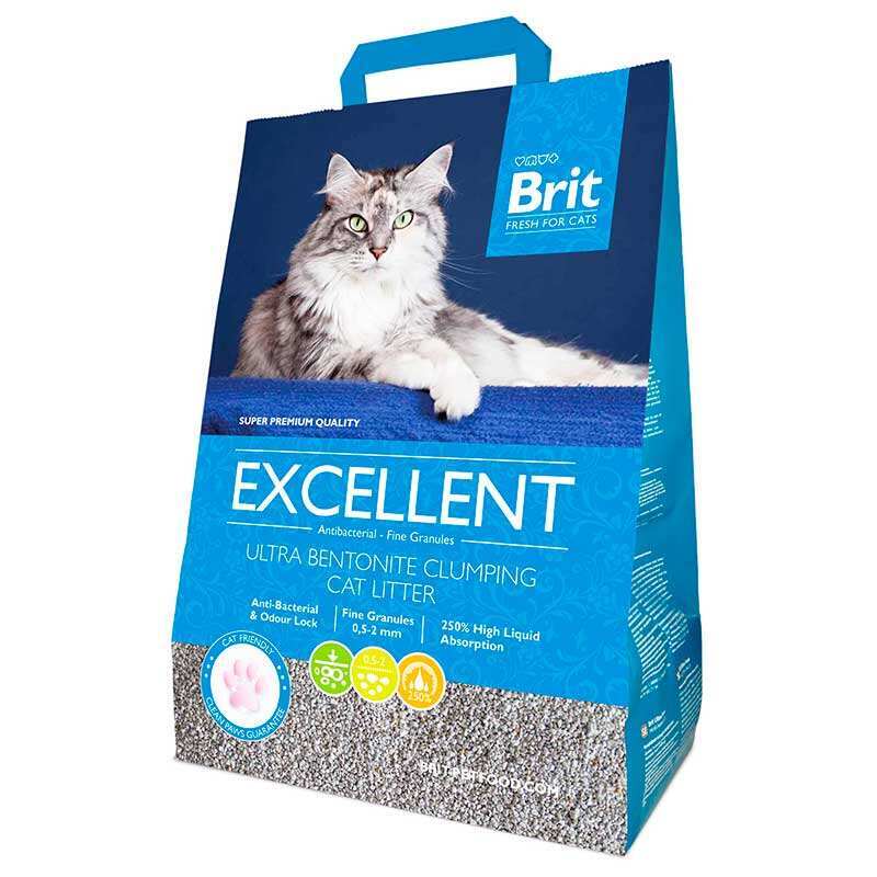 Brit Fresh (Бріт Фреш) Excellent - Бентонітовий наповнювач для котячих туалетів (5 кг) в E-ZOO