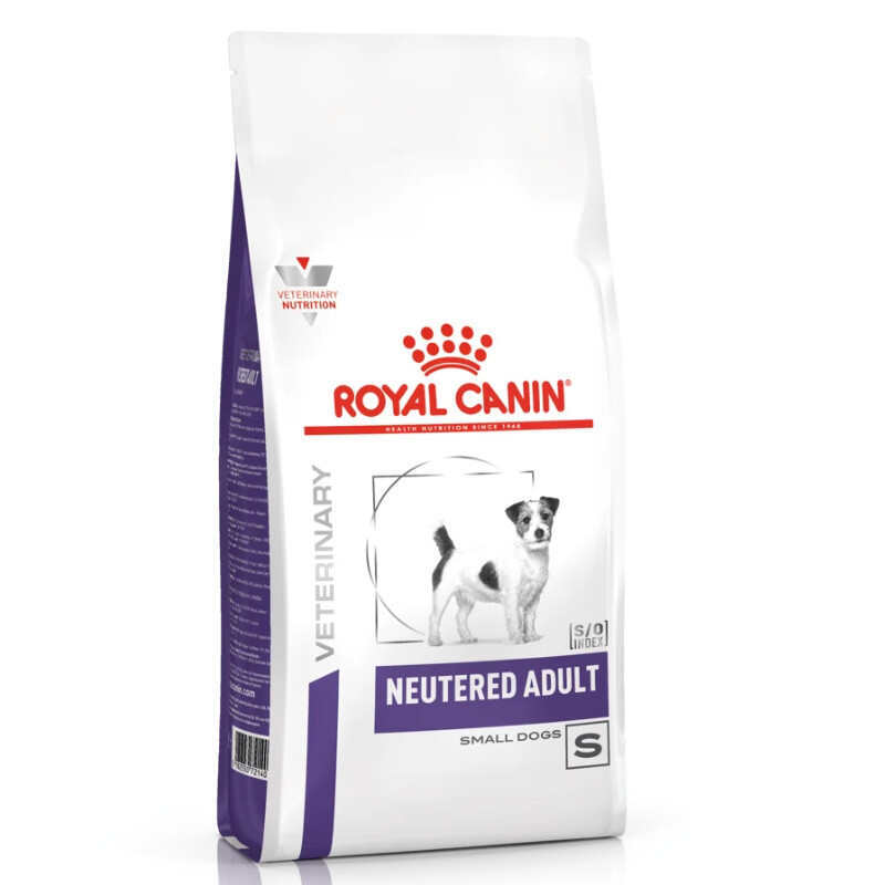 Royal Canin (Роял Канин) Neutered Adult Small Dog - Ветеринарная диета для стерилизованных собак малых пород, склонных к набору лишнего веса и мочекаменной болезни (800 г) в E-ZOO