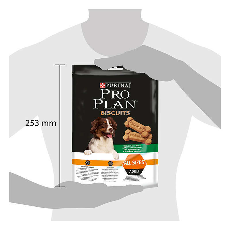 Purina Pro Plan (Пурина Про План) Biscuits Lamb - Печенье с ягненком и рисом для взрослых собак (400 г) в E-ZOO
