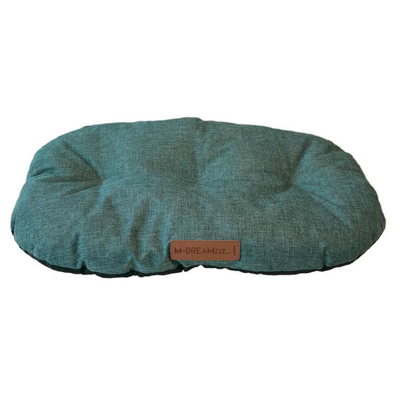 M-Pets (М-Петс) Oleron Oval Cushion – Лежак для собак различных пород и котов (45х28х9 см) в E-ZOO