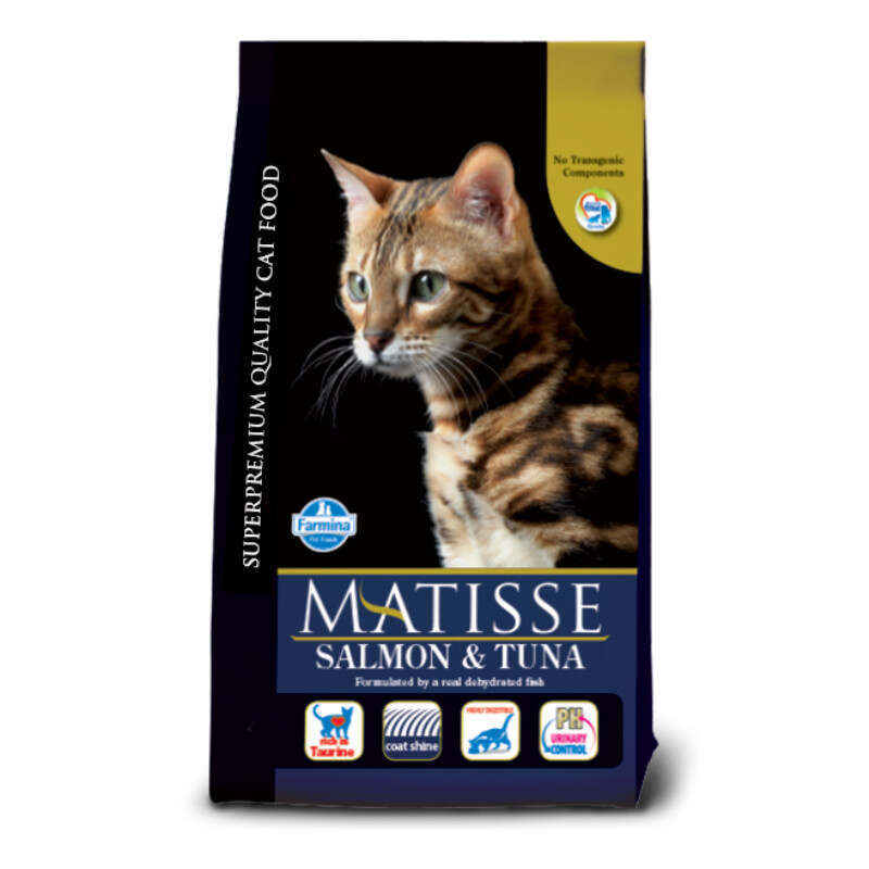 Farmina (Фармина) Matisse Cat Salmon & Tuna – Сухой корм с лососем и тунцом для взрослых кошек (400 г) в E-ZOO