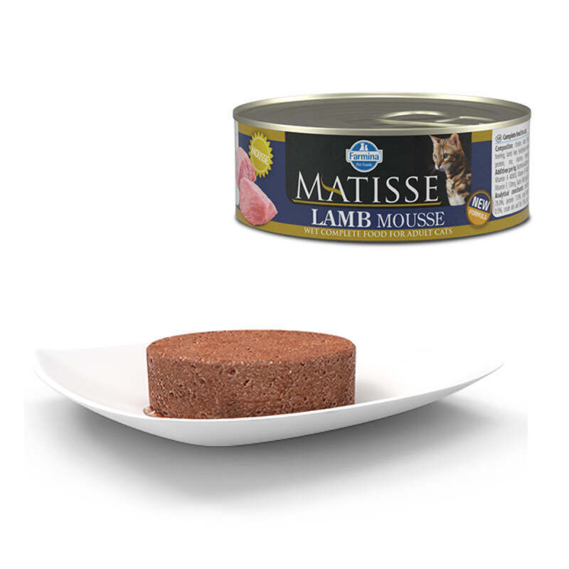 Farmina (Фарміна) Matisse Cat Mousse Lamb – Консервований корм з ягням для котів (мус) (85 г) в E-ZOO