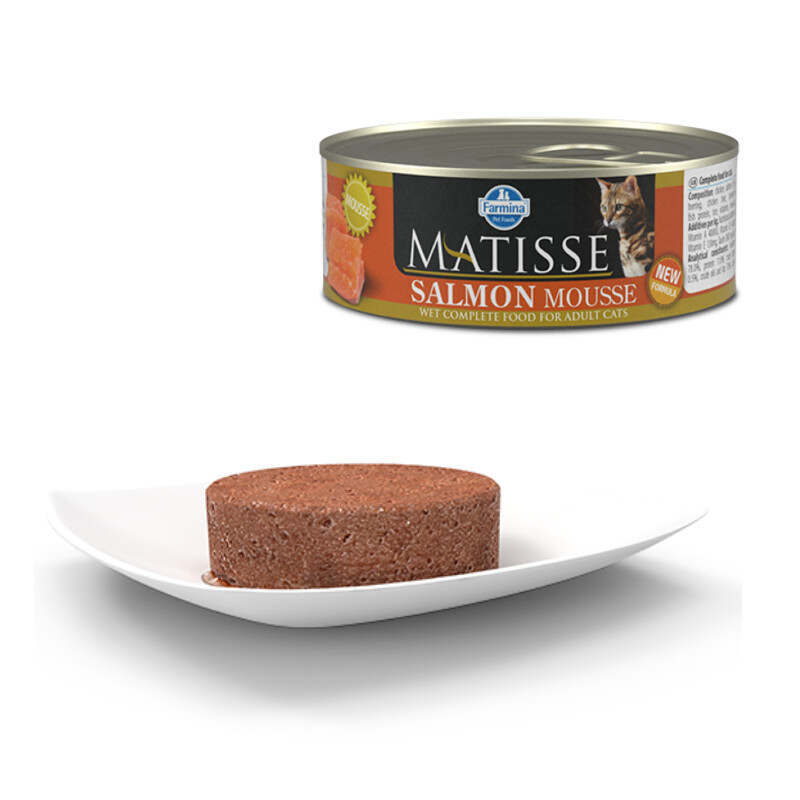 Farmina (Фармина) Matisse Cat Mousse Salmon – Консервированный корм с лососем для котов (мусс) (85 г) в E-ZOO