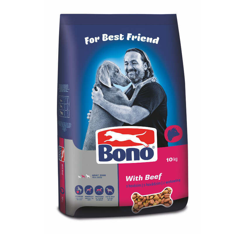 Bono (Боно) with Beef Adult Dog All Breeds - Сухой корм с говядиной для взрослых собак различных пород