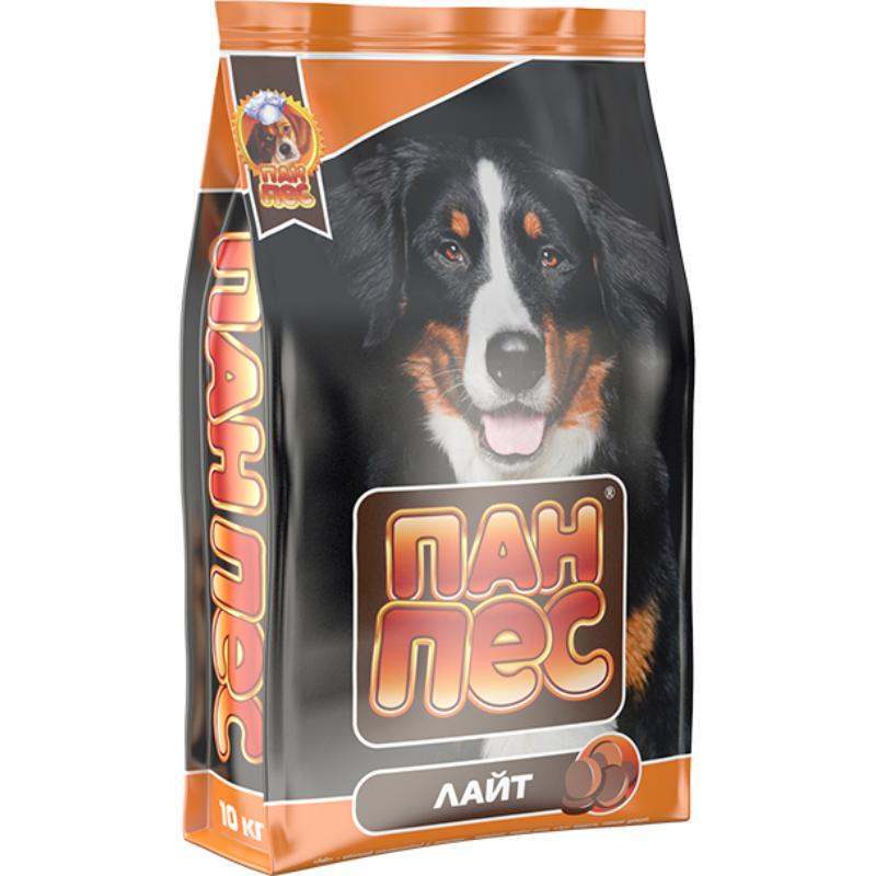 Пан Пес Лайт - Сухий корм для собак з низькою активністю і зі схильністю до повноти (10 кг) в E-ZOO