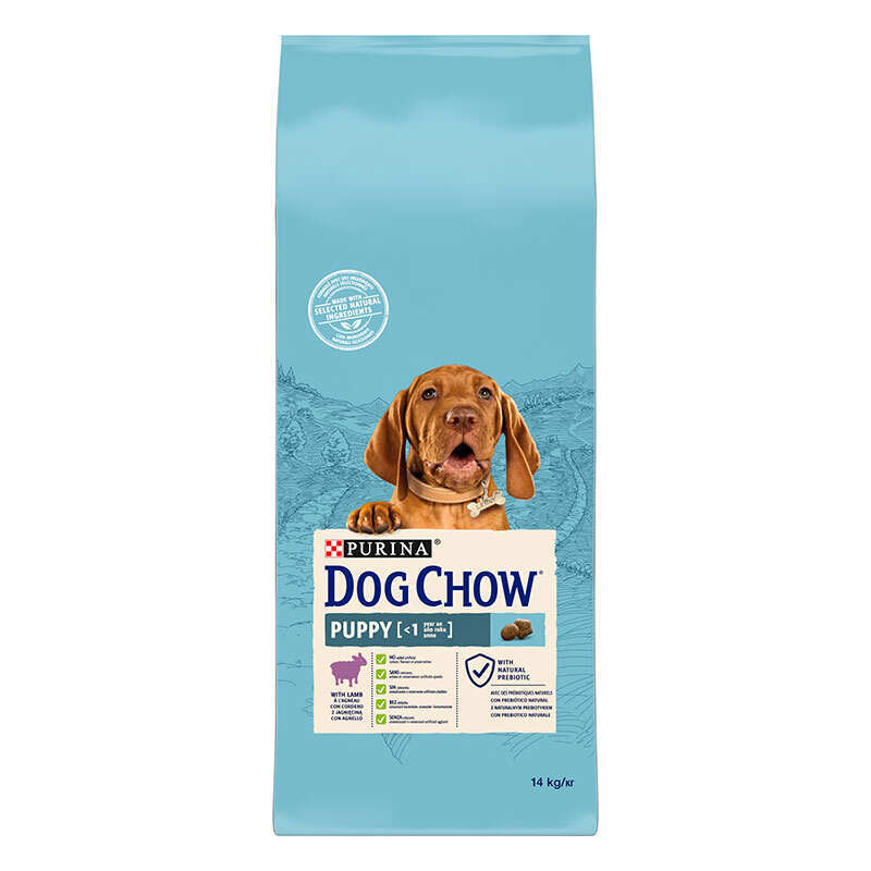 Dog Chow (Дог Чау) Puppy Lamb - Сухой корм с ягненком для щенков всех пород (14 кг) в E-ZOO